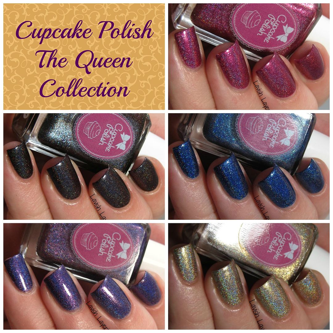 Lavish Layerings Cupcake Polish The Queen Collection